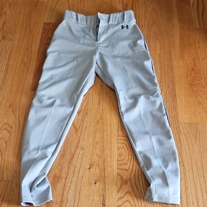 Under Armour Light Gray Performance Baseball Pants